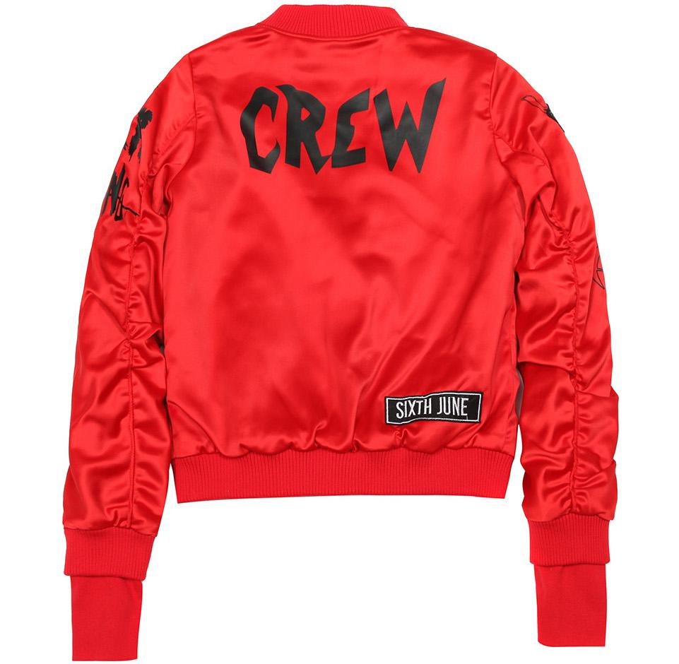 Bomber Crew Sixth June Femme rouge W2380CJA