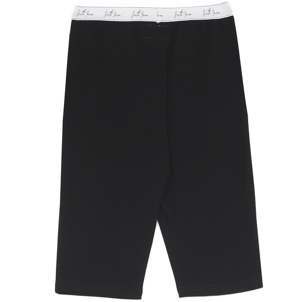 Sixth June - Cycliste bande logo signature noir blanc