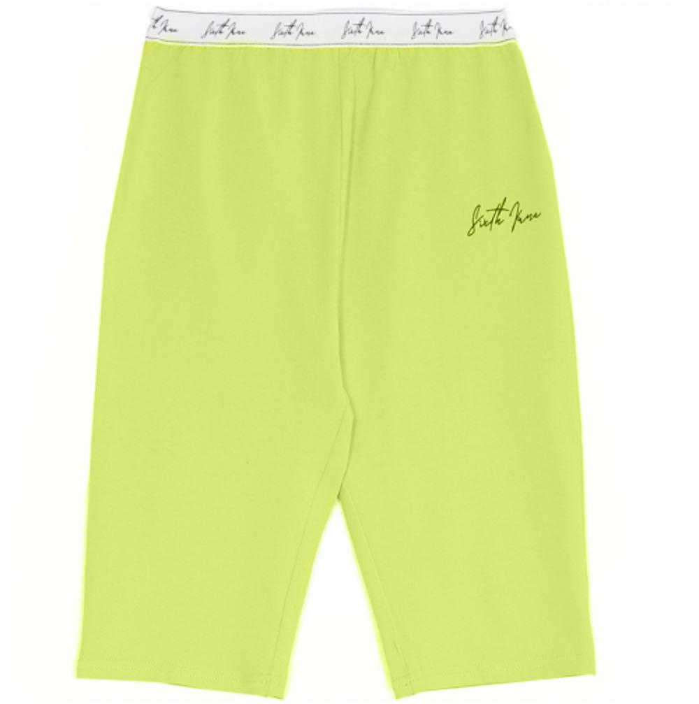 Sixth June - Cycliste bande logo signature Vert