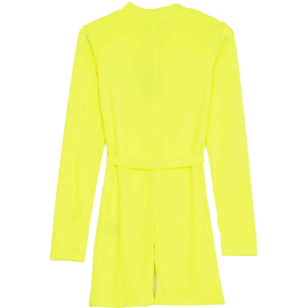 Combi-short ceinture SXT vert fluo