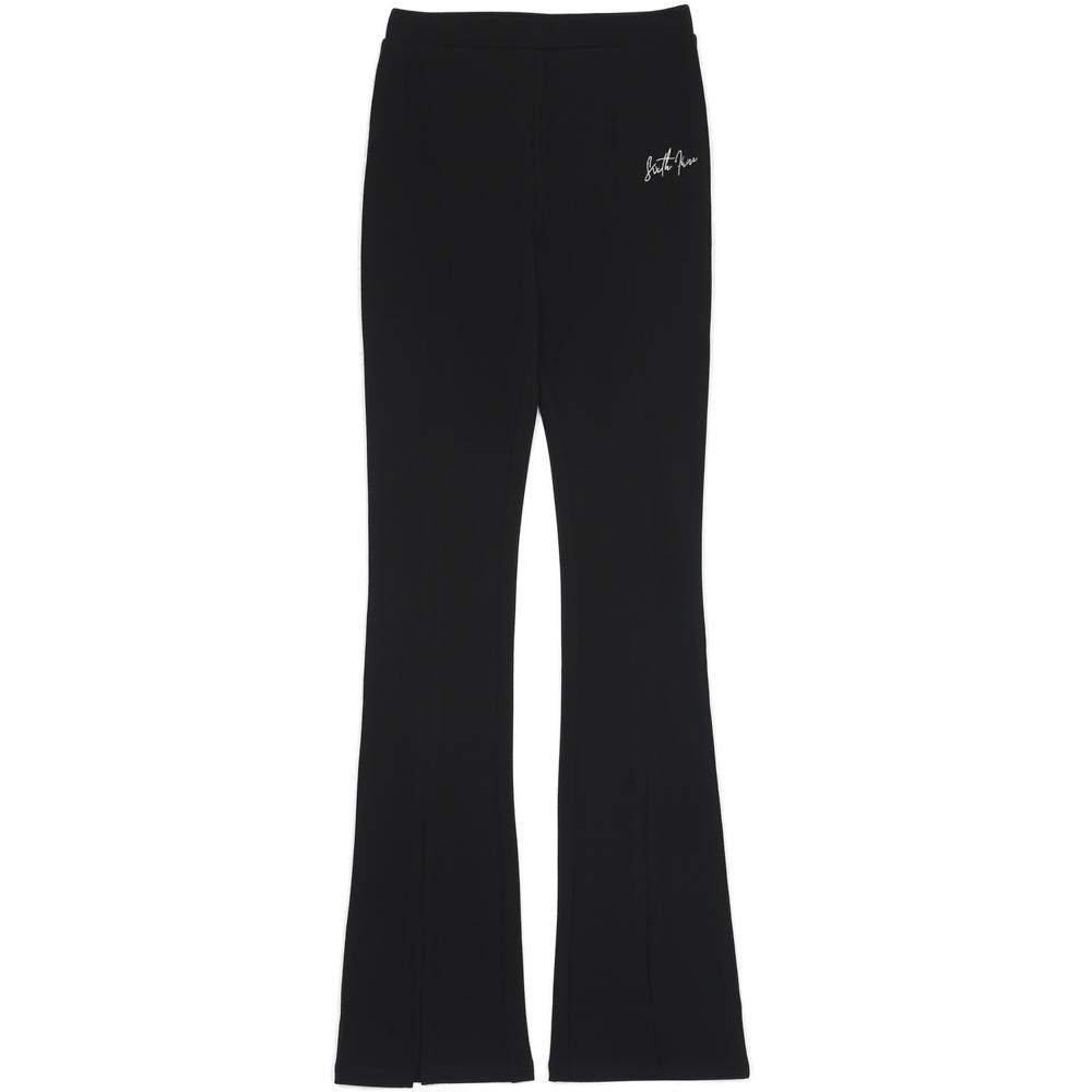 Sixth June - Pantalon flare fente Noir
