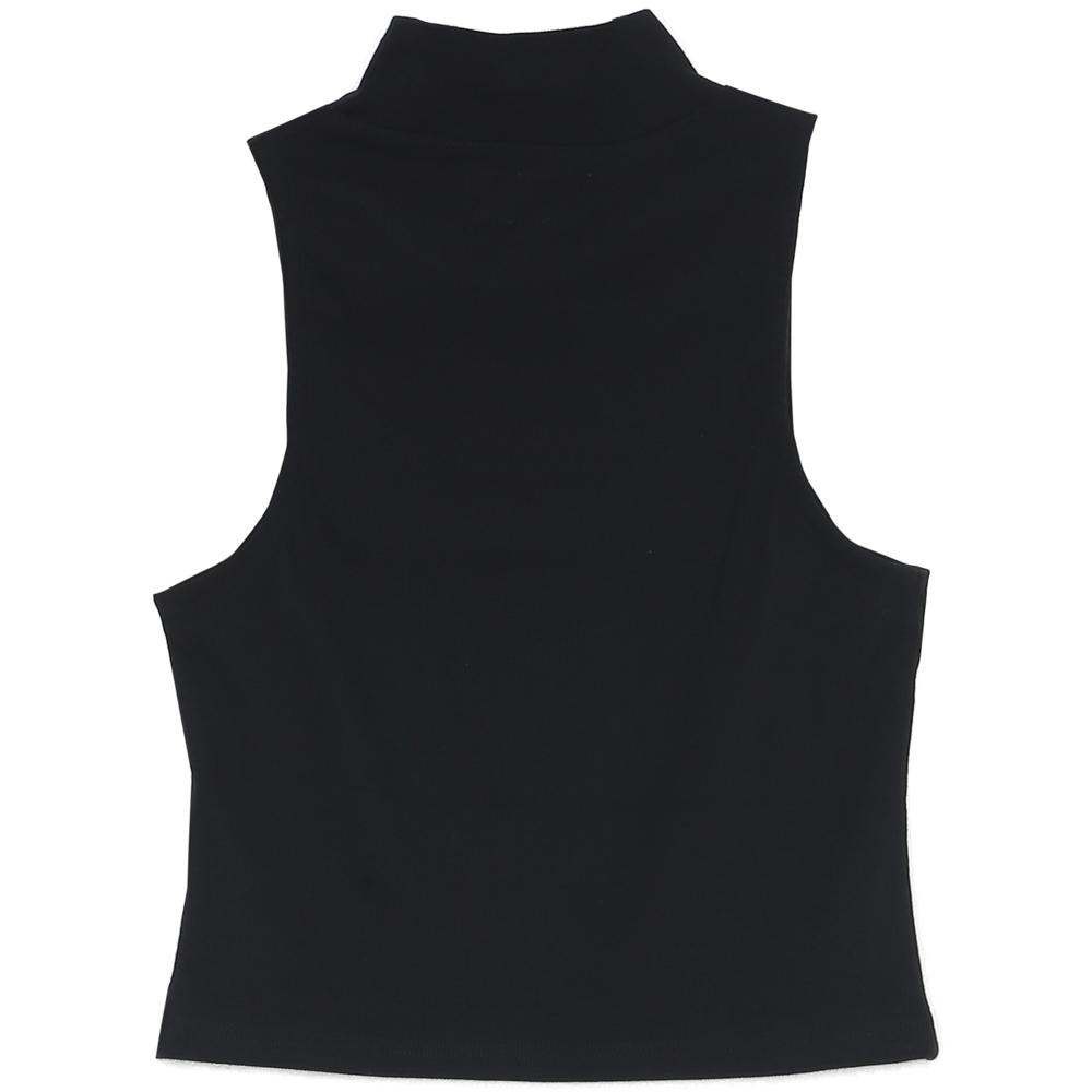 Funnel Neck Sxt Top Black